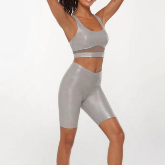 Lorna Jane Gloss Bike Activewear Set Size Small